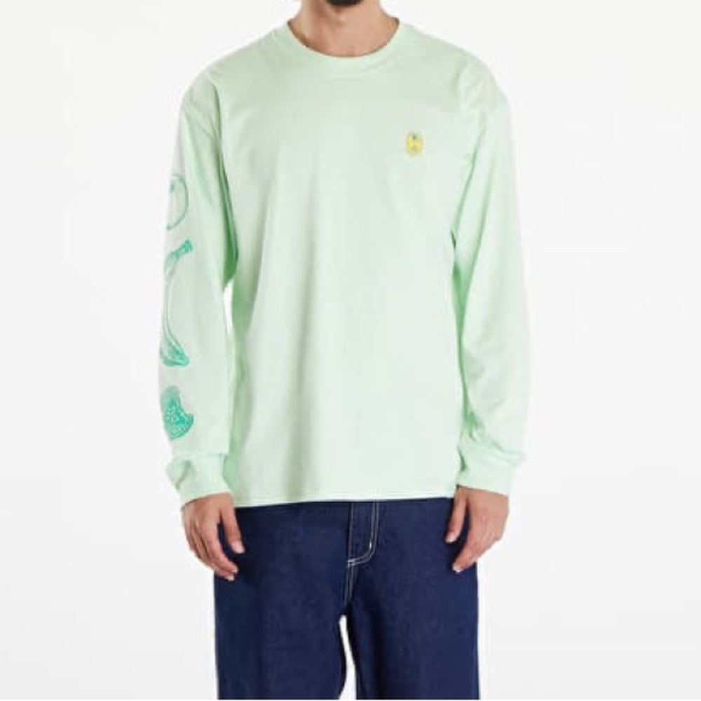 NWOT Nike ACG Hike Snacks Long Sleeve T-Shirt Vapor Green Hiking Man Large